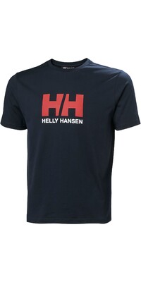 2024 Helly Hansen Mens Logo T-shirt 2.0 30396 - Navy