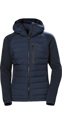 2024 Helly Hansen Frauen Arctic Ocean Hybrid Isolierte Jacke 30370 - Navy