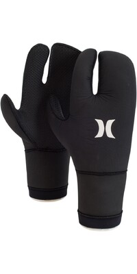 2024 Hurley Advantage Plus 5MM 3-Finger-Handschuh CI7318 - Black