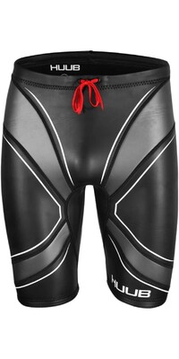 2024 Huub Mens Alta Buoyancy Shorts ALTSHORT - Black / Grey