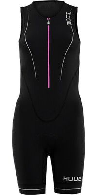 2024 Huub Womens Aura Sleeveless Trisuit AURTS - Black / Purple