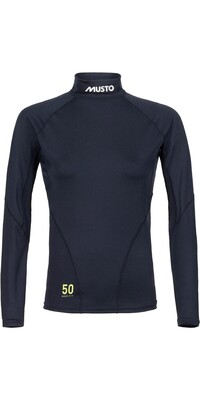 2024 Musto Frauen Championship Long Sleeve Rash Guard 82185 - Black