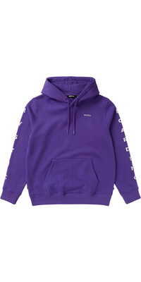 2024 Mystic Mnner Bolt Hood Sweater 35104.230109 - Purple