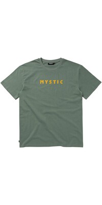 2024 Mystic Mens Icon Tee 35105.250205 - Frozen Green