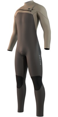 2025 Mystic Mens Motion 4/3mm Chest Zip Wetsuit 35000.250007 - Truffle