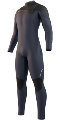 2025 Mystic Mens Star 5/3mm Chest Zip Wetsuit 35000.250015 - Navy