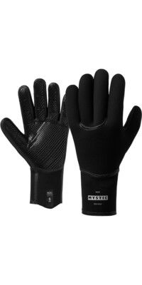 2025 Mystic Roam 5mm 5 Finger Surf Gloves 35015.250075 - Black