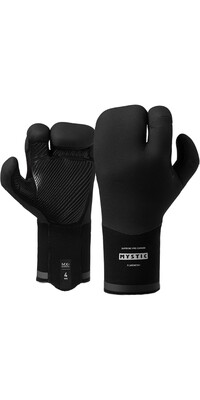 2025 Mystic Supreme 4mm Lobster Precurved Wind Glove 35015.250070 - Black