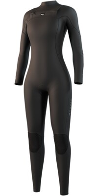 2025 Mystic Womens Haven 4/3mm Chest Zip Wetsuit 35000.250046 - Black