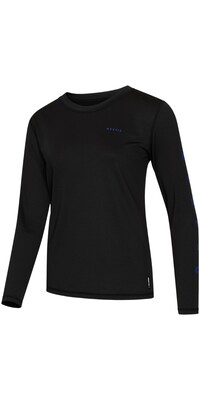 2024 Mystic Frauen Solstice Long Sleeve Lycra Weste 35001.240171 - Black