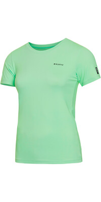 2024 Mystic Frauen Star Kurzrmelige Lycra-Weste 35001.240260 - Lime Green