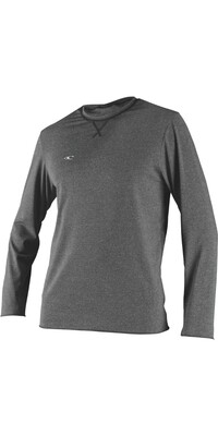 2024 O'Neill Mens Trvlr Hybrid Long Sleeve Sun Shirt 4879 - Graphite