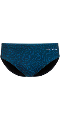 2024 Orca Mens Core Brief Swimsuit MS19 - Blue Diploria