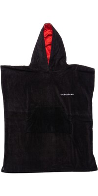 Quiksilver Junior Robe Poncho 2024 Kapuzenhandtuch Zum Wechseln / AQBAA03033 - Jet Black