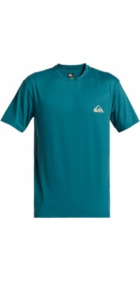 2024 Quiksilver Mens Everyday Surf UV50 Short Sleeve Surf T-Shirt  AQYWR03135 - Colonial Blue