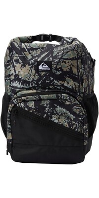 2024 Quiksilver Sea Stash Voyager Rucksack AQYBP03171 - Woodland Abstract Sea Spray