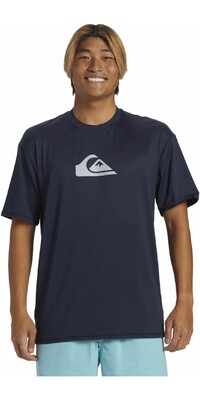 Quiksilver Mnner 2024 Everyday Surf UV50 Kurzarm Surf T-Shirt AQYWR03135 - Dark Navy