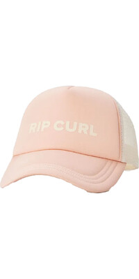 2024 Rip Curl Klassische Surf Trucker Cap Hut 00SWHE - Peach