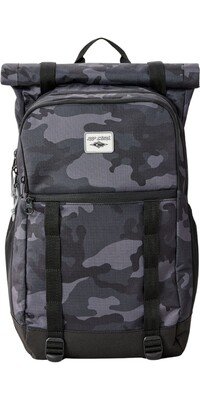 2024 Rip Curl Dawn Patrol 30L Camo Rucksack 151MBA - Black / Grey