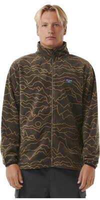 2024 Rip Curl Mens Fun Times Polar Fleece 052MFL - Rock