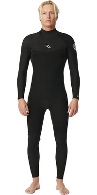 2024 Rip Curl Mens Dawn Patrol 3/2mm GBS Back Zip Wetsuit 15BMFS - Black