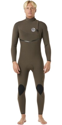 2024 Rip Curl Mens Flashbomb 3/2mm Zip Free Wetsuit 14OMFS - Deep Rock