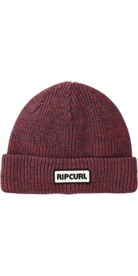 2024 Rip Curl Männer Icons Reg Beanie 1C8MHE - Maroon