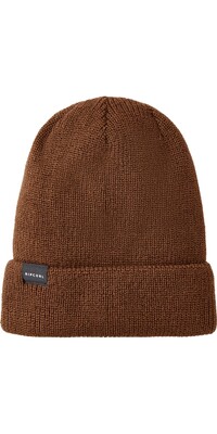 2024 Rip Curl Mnner Impact Reg Beanie 19SMHE - Dusted Chocolate