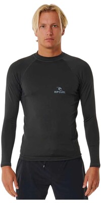 Rip Curl Mnner 2024 Stack UPF Perf Langarm Lycra-Weste 148MRV - Washed Black