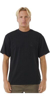 2024 Rip Curl Mnner Search Embriodery Tee 0JCMTE - Black