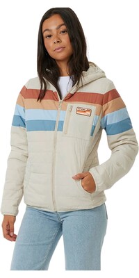 2024 Rip Curl Womens Anti-Series Revival Jacket 01CWJA - Vintage White