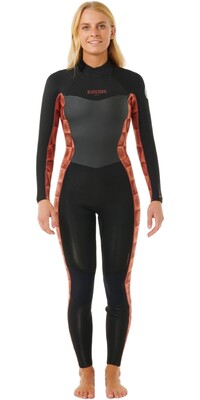 2024 Rip Curl Womens Dawn Patrol SUB 3/2mm Back Zip Wetsuit 151WFS - Rust