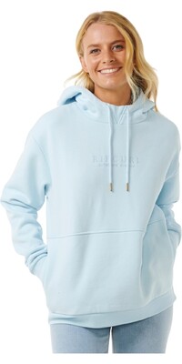 2024 Rip Curl Frauen Premium Surf Hoodie GFEDU9 - Light Blue