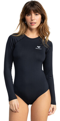 2024 Roxy Womens Essentials Long Sleeve UV Surf Suit ERJWR03432 - Anthracite
