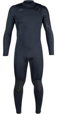 2024 Xcel Mens Comp X 4/3mm Chest Zip Wetsuit MN43C2C2 - Black