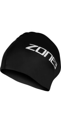 ZONE3 2024 Extra Lange Haar-Badekappe SA24XLCAP101 - Black