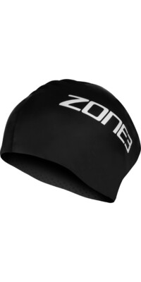 ZONE3 2024 Langhaar-Badekappe SA24LHCAP101 - Black