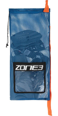 2024 Zone3 Large Mesh Training Bag & Swim Training Aids Bag SA18LMTB101 - Blue / Orange