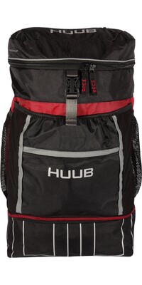 2025 Huub Transition II Rucksack A2-HB19BR - Black / Dunkelrot