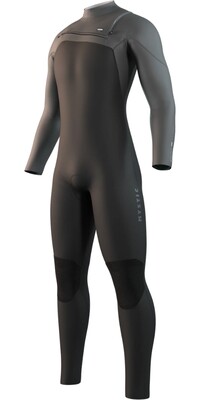 2025 Mystic Mens Motion 4/3mm Chest Zip Wetsuit 35000.250007 - Black