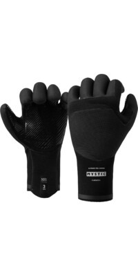 2025 Mystic Roam 3mm 5 Finger Vorgekrmmter Handschuh 35015.250077 - Black