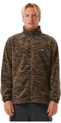 2025 Rip Curl Mens Fun Times Polar Fleece 052MFL - Rock