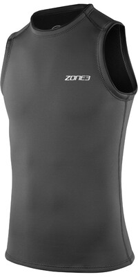 2025 ZONE3 Mens Yulex Vest NA25MYV104 - Black / Grey