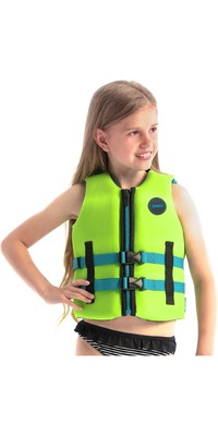 2024 Jobe Junior Neoprene Life Vest 244921012 - Lime Green