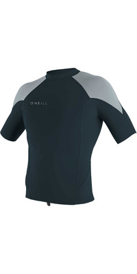 2024 O'neill Mens Reactor Ii 1mm Neopren Kurzarm Oben 5081 - Schiefer / Grau