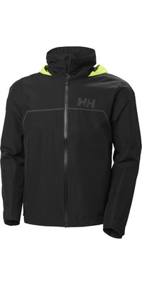 2023 Helly Hansen Mens HP Foil Match Segeln Jacke 2.0 34377 - Ebenholz