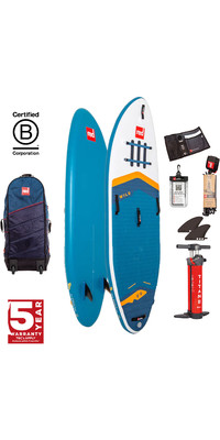 2024 Red Paddle Co 9'6'' Wild MSL Stand Up Paddle Board , Tasche & Pumpe 001-001-005-0057 - Blau