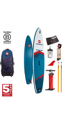 2024 Red Paddle Co 11'3'' Sport MSL Stand Up Paddle Board , Tasche & Pumpe 001-001-002-0060 - Blue