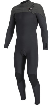 2024 O'Neill Mens Blueprint 4/3+mm Chest Zip Wetsuit 5499 - Black / Raven