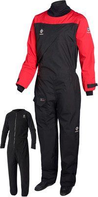 2024 Crewsaver Atacama Sport Drysuit & Free Undersuit 6555 - Rot / Schwarz